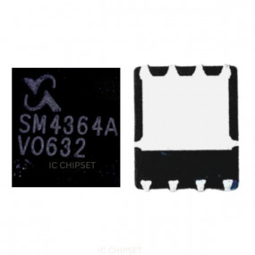 SM4364NAKPC-TRG SM4364A SM 4364A MOSFET