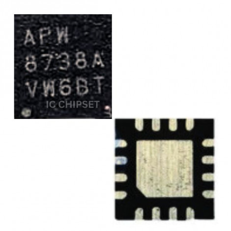 APW8738AQBI-TRG APW8738A APW 8738A QFN-16 | IC CHIPSET