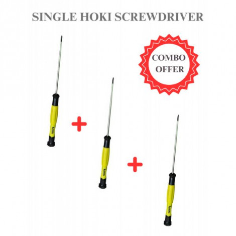 HOKI SCREWDRIVER ( PACK OF 3 ) | IC CHIPSET