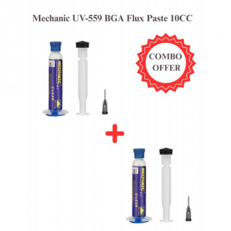 Mechanic UV-559 BGA Flux Paste 10CC ( PACK OF 2 ) | IC CHIPSET