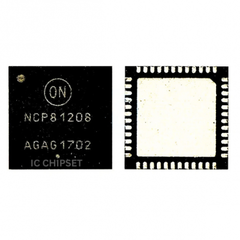 NCP81208MNTXG NCP81208 81208 8120B PCP81208 QFN-48 | IC CHIPSET