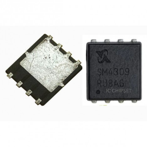 SM4309PSKPC SM4309P SM4309 4309 SM 4309P MOSFET QFN-8 | IC CHIPSET