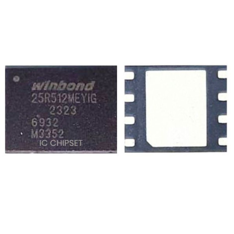 WINBOND 25R512MEYIG W25R512MEYIG GD25R512MEYIG 25R512ME 25R512 QFN-8 | IC CHIPSET